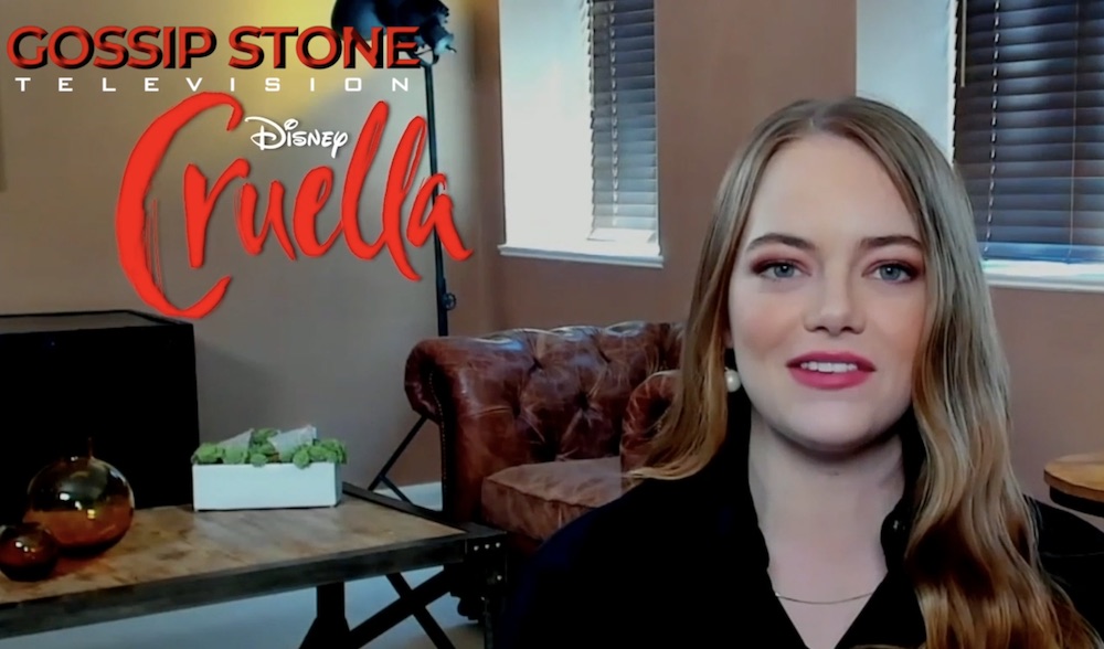 Emma Stone and Emma Thompson on Gossip Stone TV Celebrity Show
