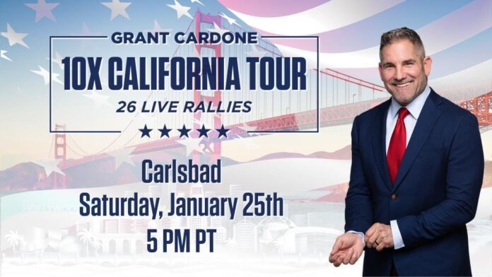 Grant Cardone kicks off the 10X California tour