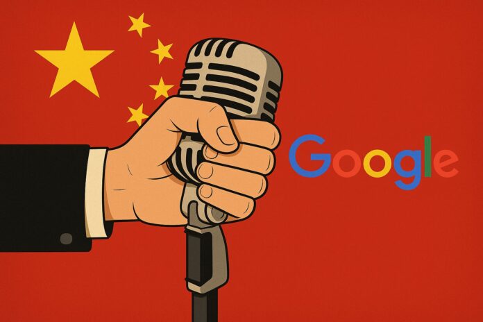 Is Google suppressing some search results based on demands of CCP?