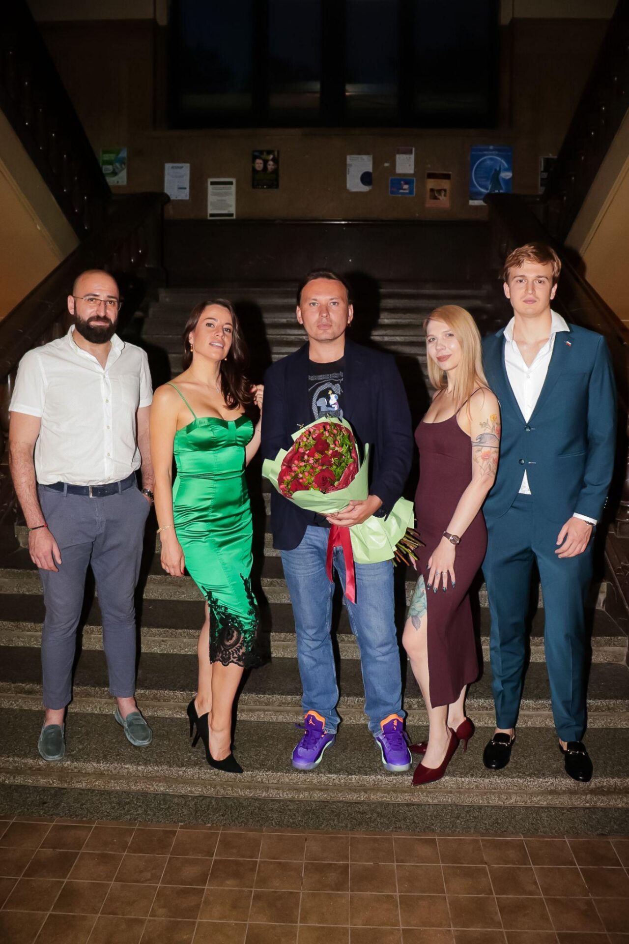 Organizers and participants at Sofia University after the Somnia Disaster presentation