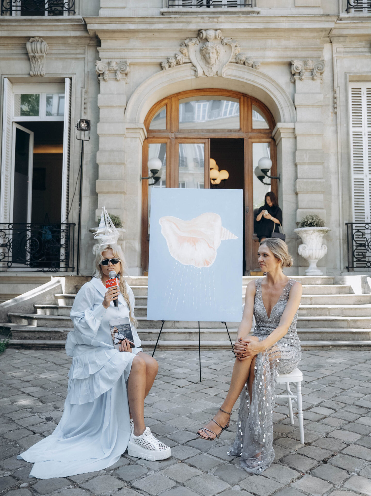 Elen Sharafullina and Anna Sashina Paris