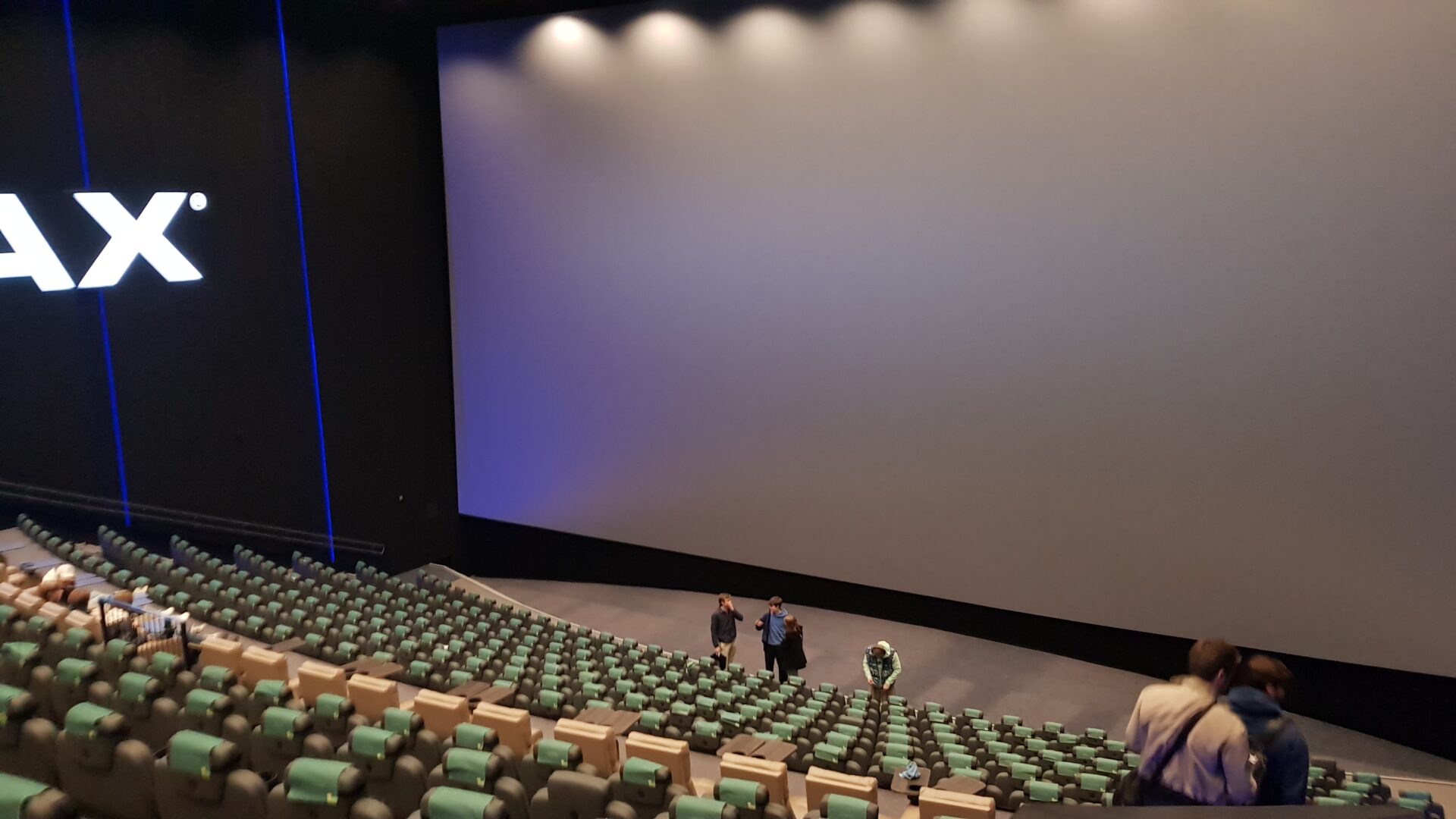 IMAX auditorium screen