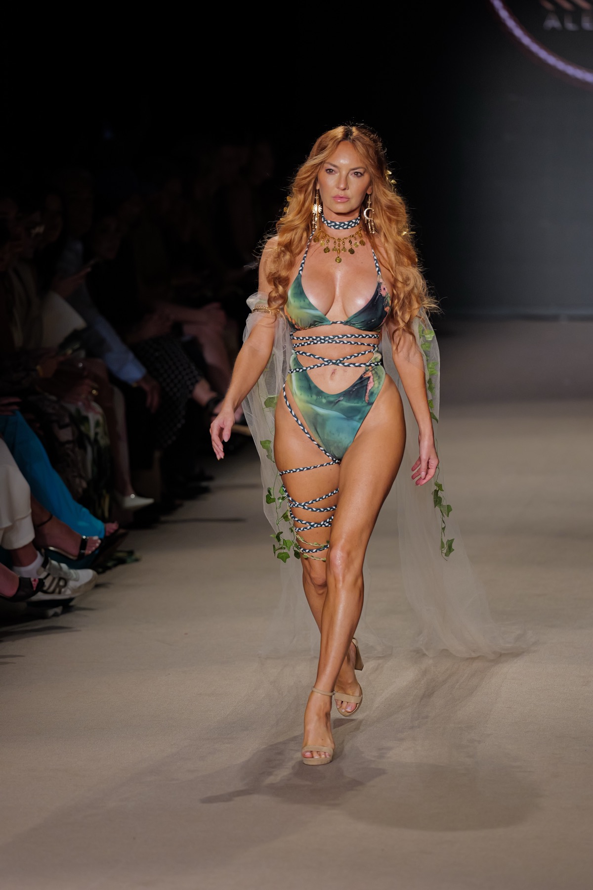 Eden Metamorphosis runway look for Bikini Beach at Espacio Vogue Miami