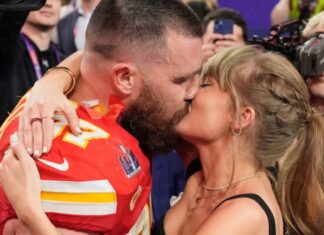 Taylor Swift and Travis Kelce’s MSG Wedding Week Just Became the Internet’s Main Event Taylor Swift and Travis Kelce kiss after the Super Bowl